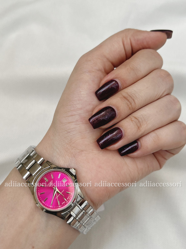 ساعت مچی زنانه کاسیو صفحه صورتی