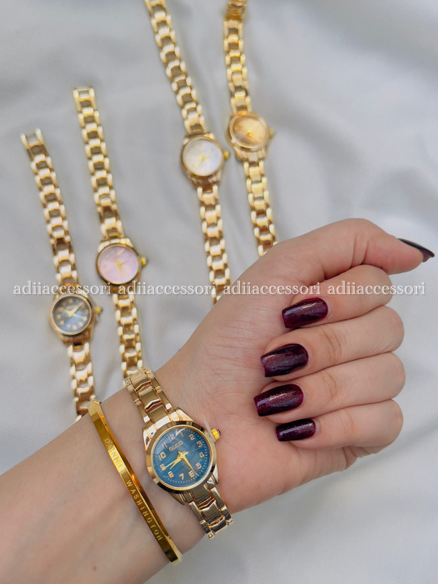 ساعت مچی زنانه صفحه سرمه ای